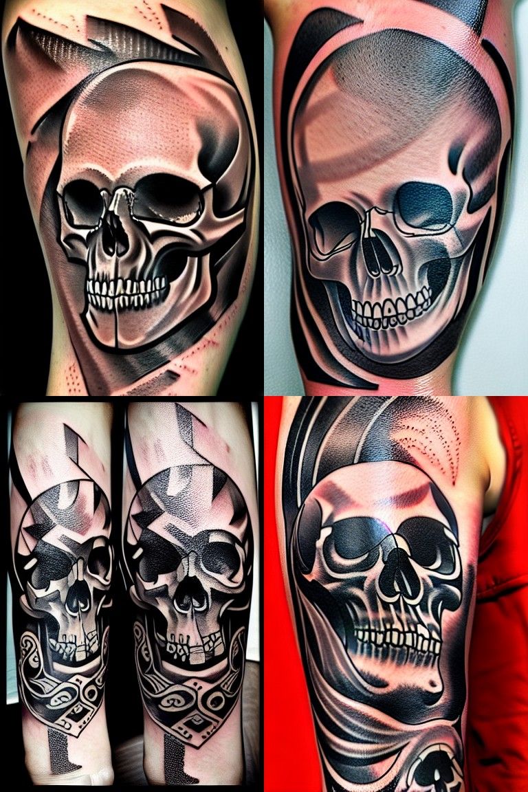 AI generated Tattoo Art might become a Thing?