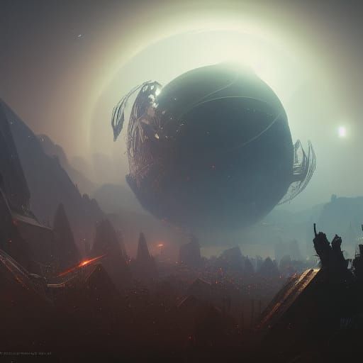 Planet Waves: Dark Fantasy Concept Art