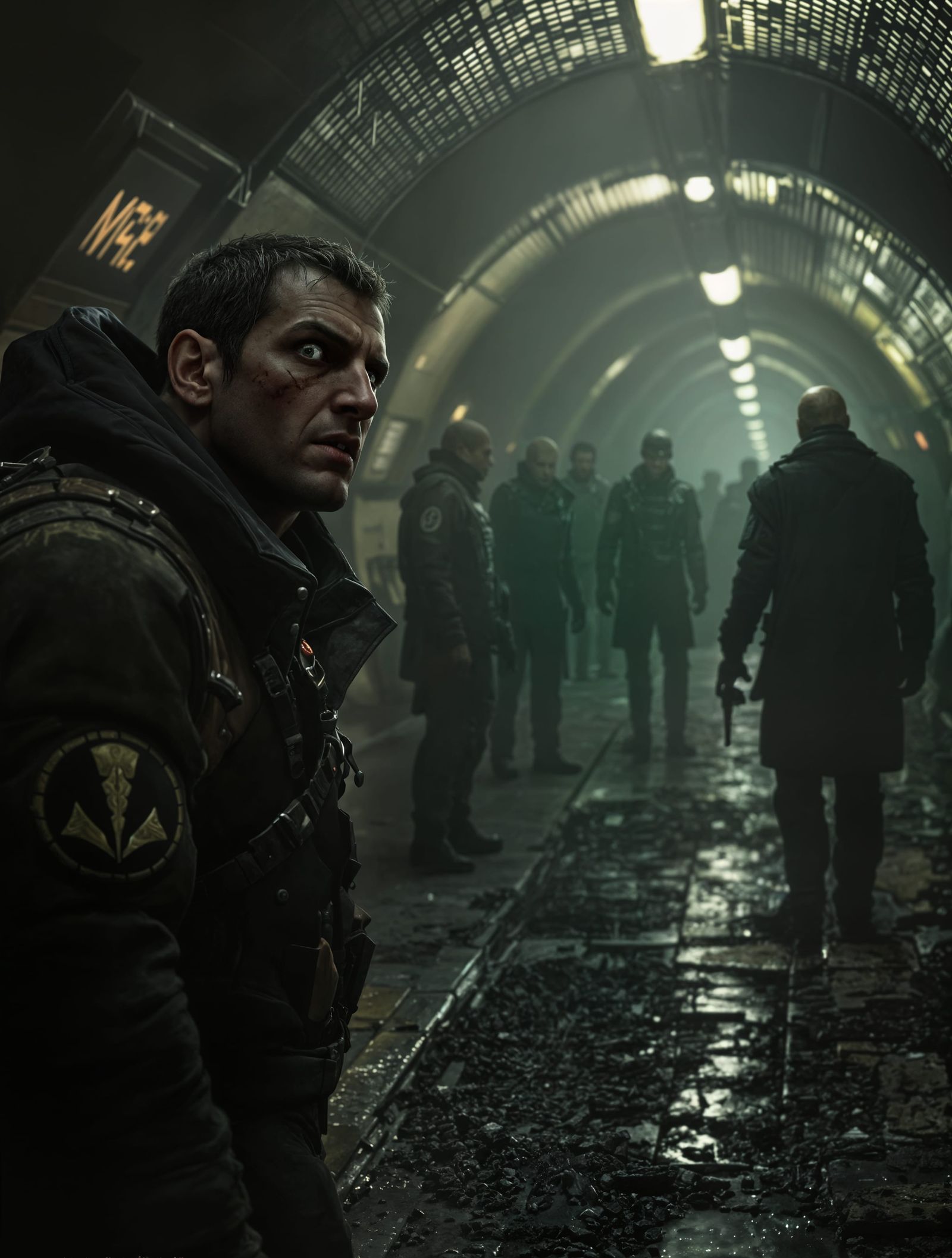 Artyom Uncovers Betrayal in Dark Metro Station