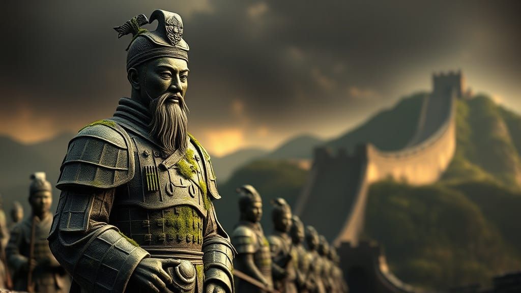 Gothic Terra Cotta Soldier by Great Wall