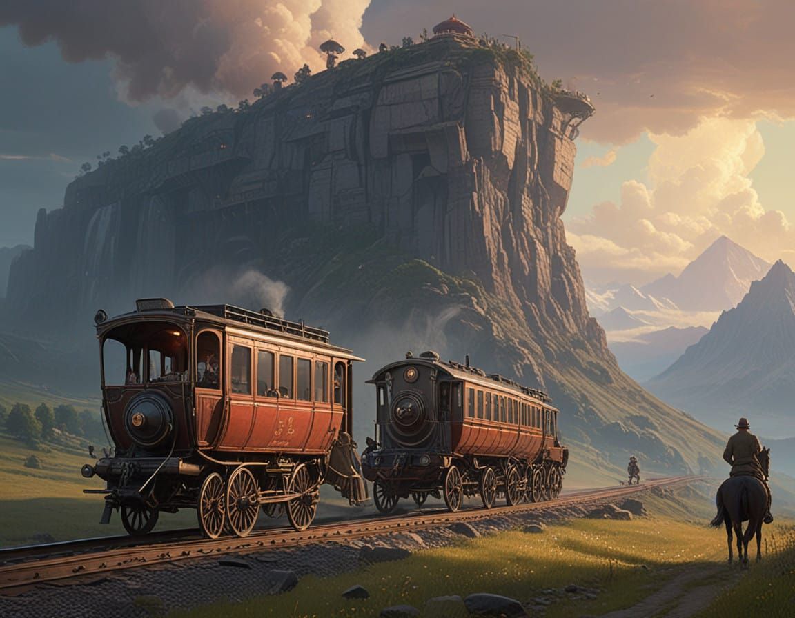 Timeless Transportation Tapestry: A Majestic Celebration of...