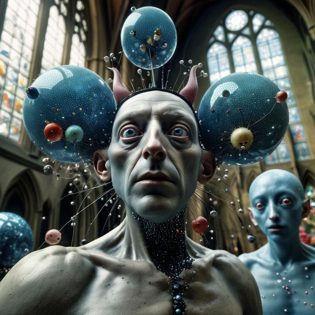 Bosch's Garden of Earthly Delights in Hyperrealism