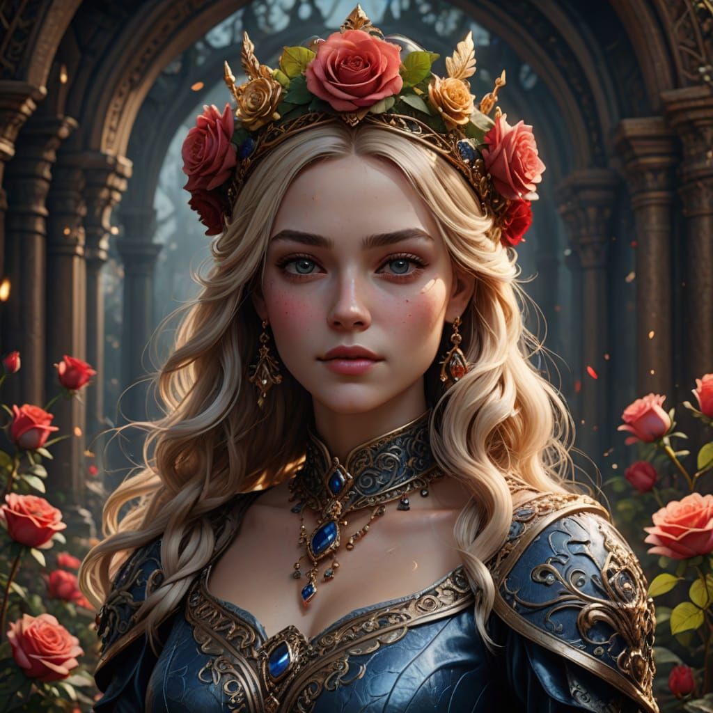 Princess Jane in Royal Valentine's Day Finery