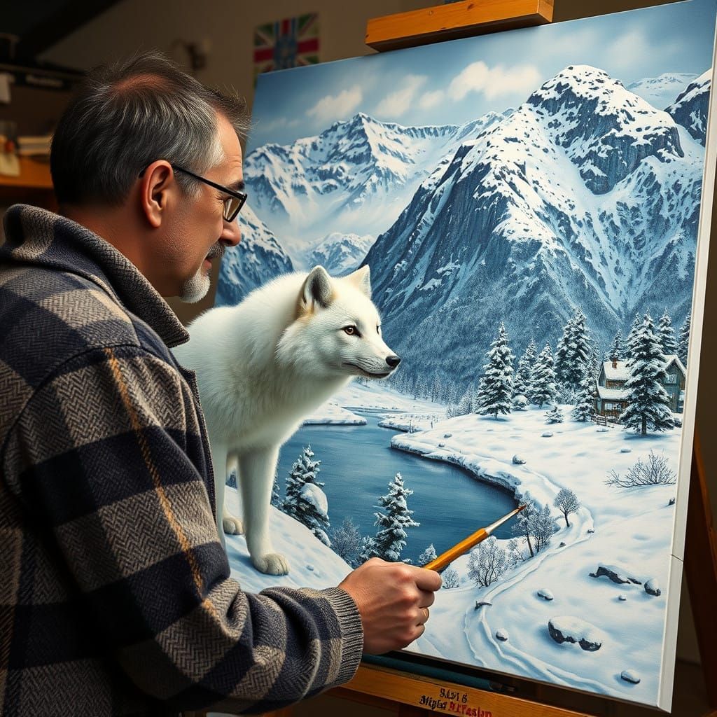 Swiss Winter Wonderland Scene Comes to Life in Impressive Ci...