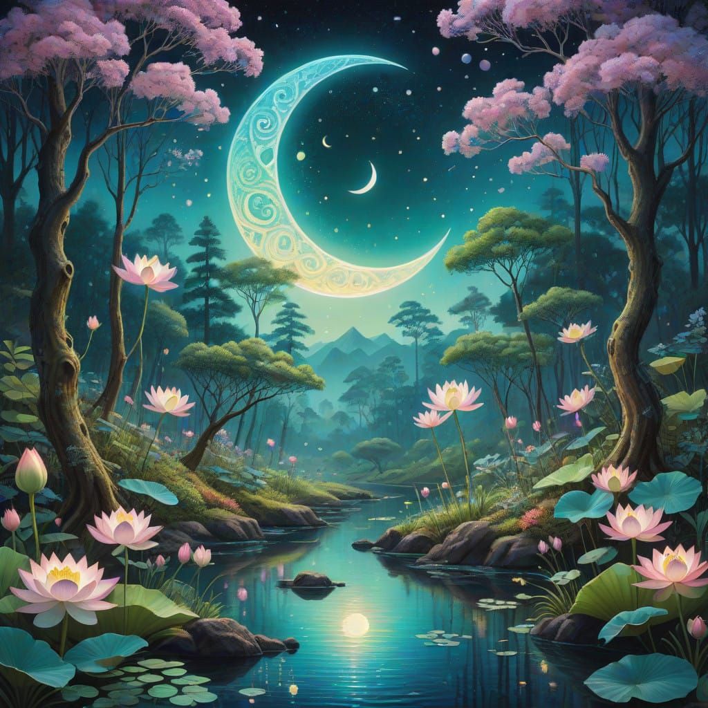 Ethereal Forest Luna Elegance