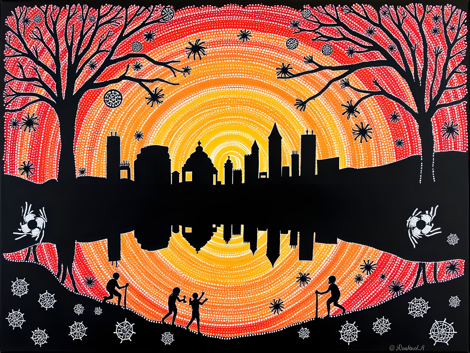 Reflections on a new day