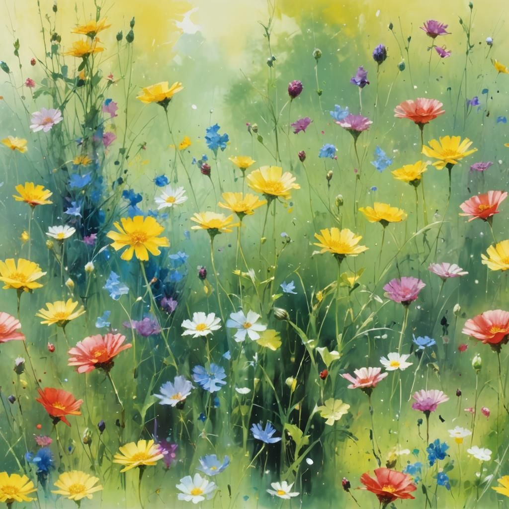 Detailed Fine Art Painting with Natural Light