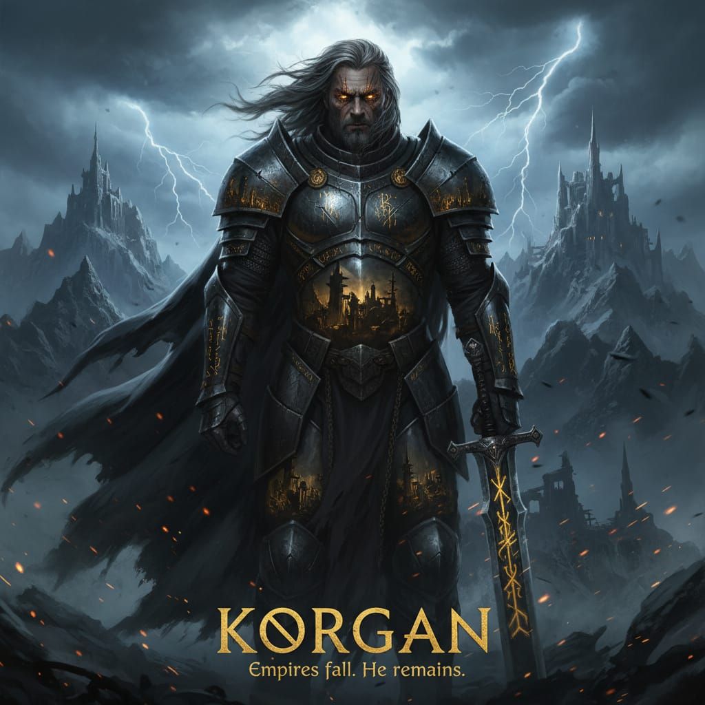 Korgan the Eternal Warlord Dark Fantasy Movie Poster