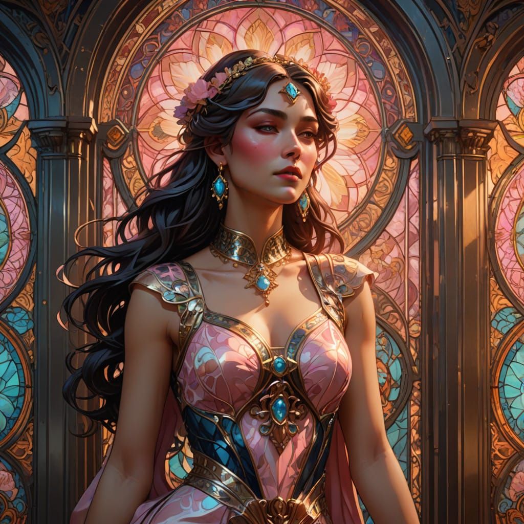 Enchanting Palace Siren in Resplendent Pink