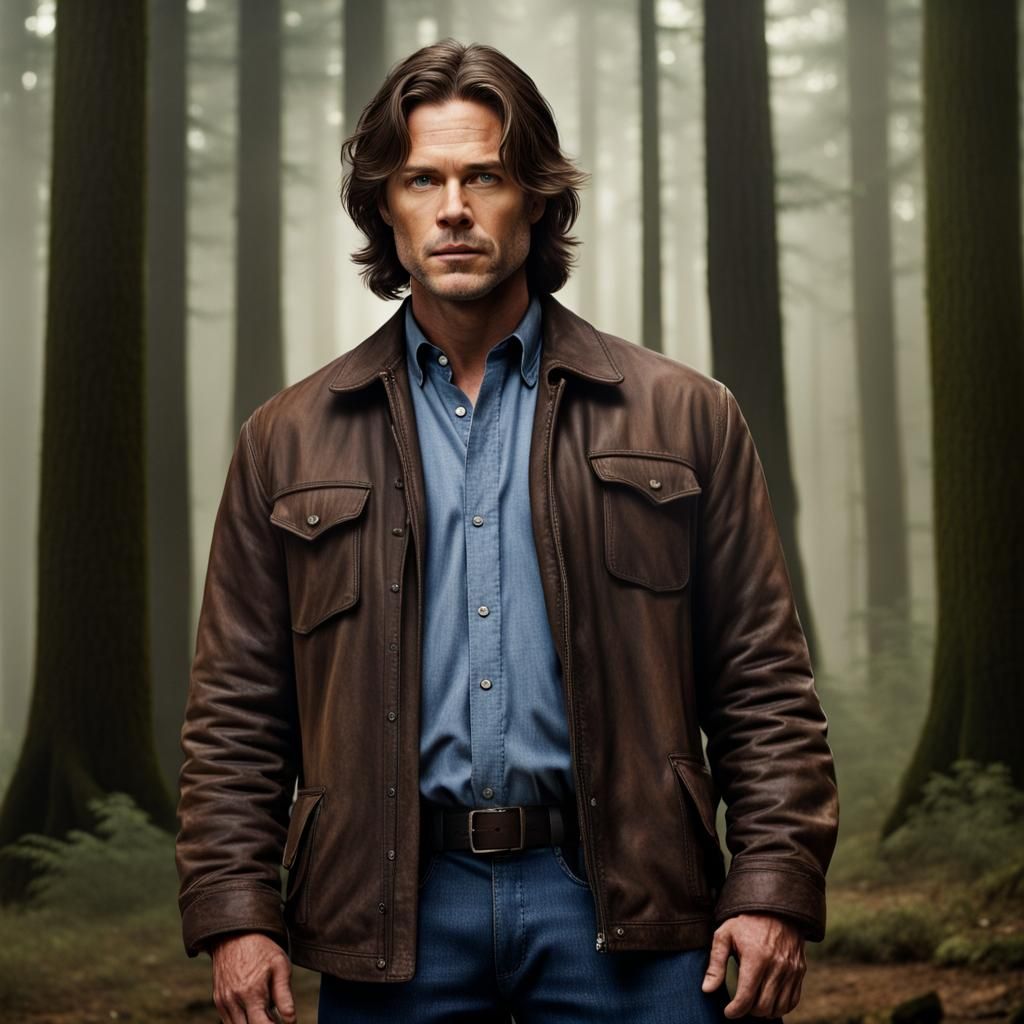 Professional Portrait of Sam Winchester, Sharp Focus