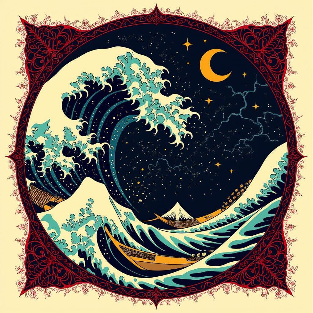 War's End: Unholy Creatures in Abstract Digital Art