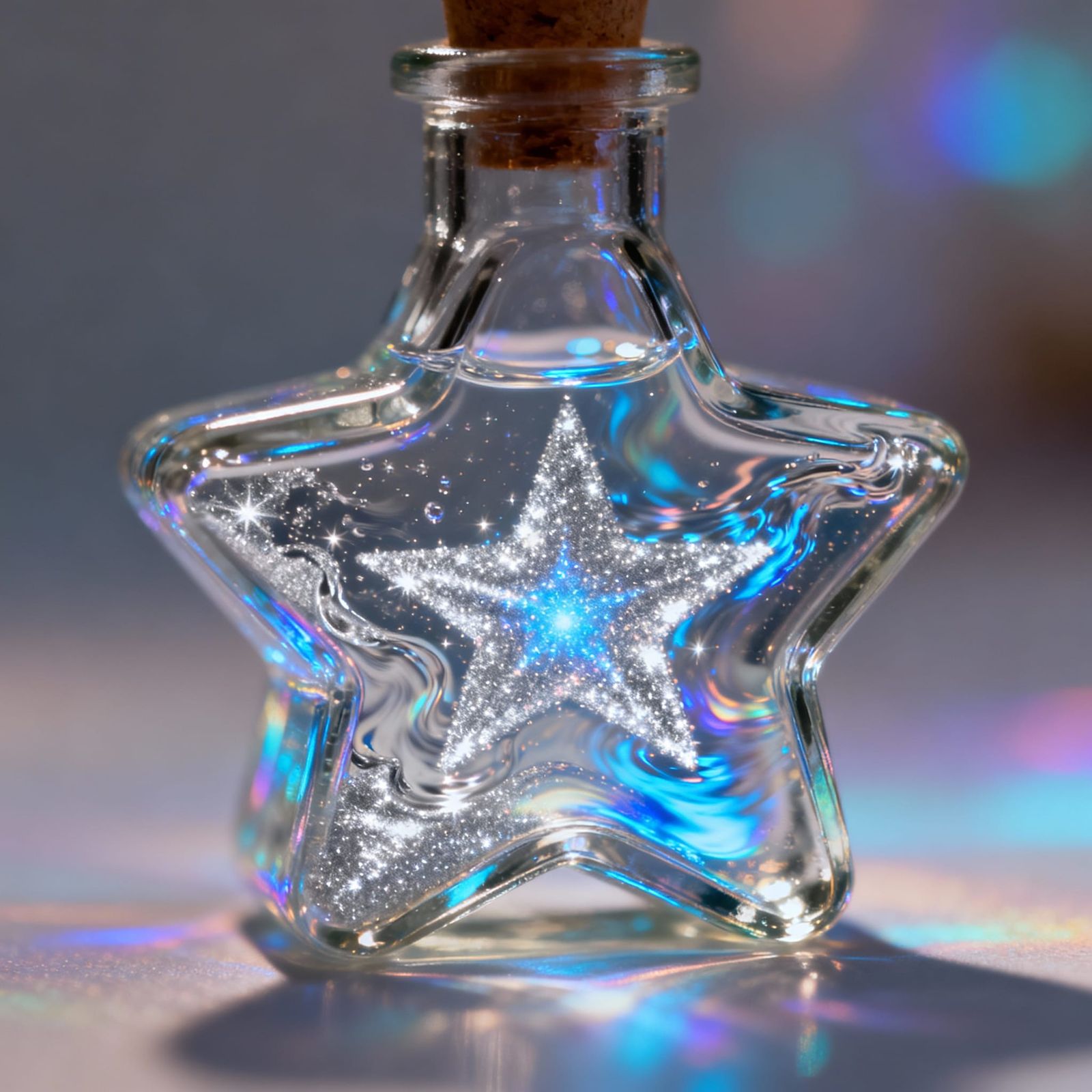Star Vial Filled with Liquid Starlight