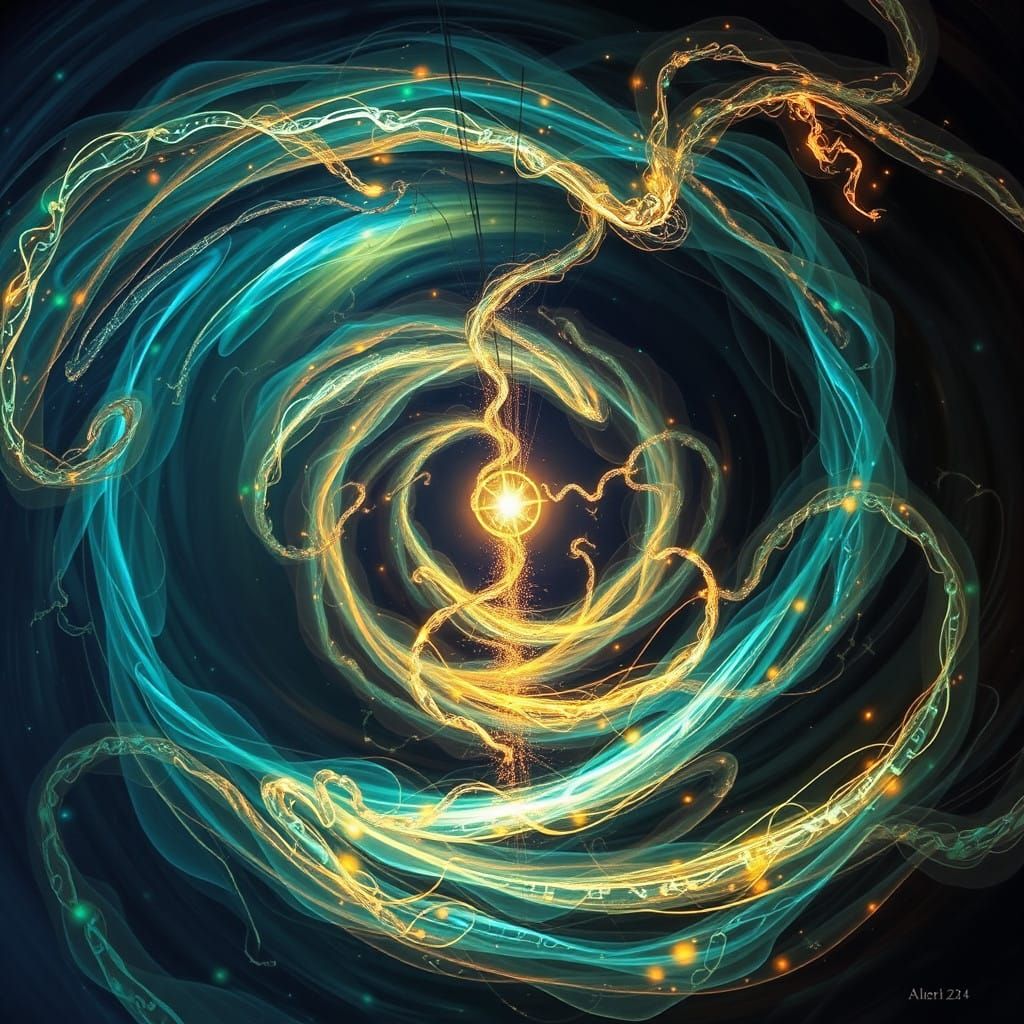 Ethereal Vortex in Cosmic Mysticism
