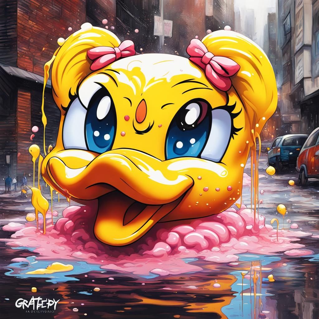 Sailor Moon as a rubber ducky