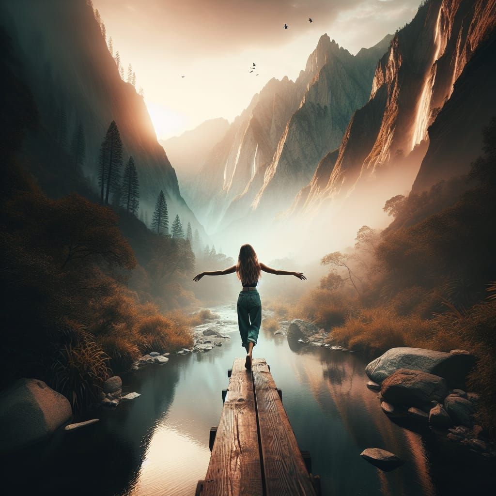 Cyberpunk Cityscape at Night