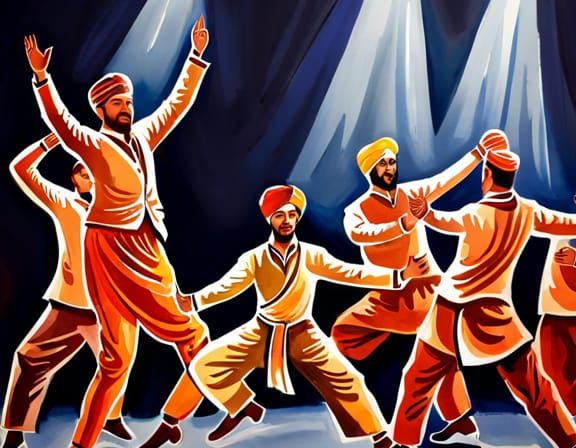 Bhangra Dancers #1