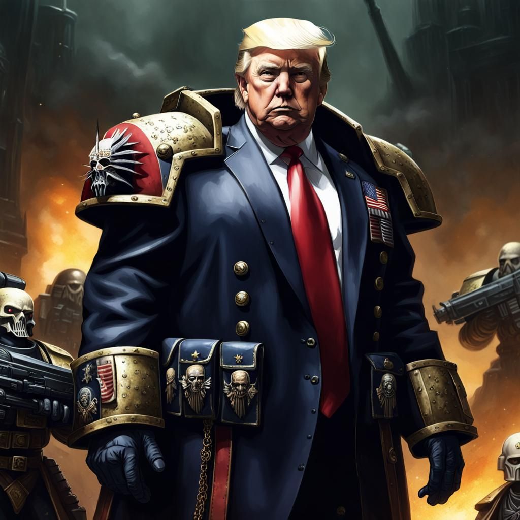 Donald Trump in Warhammer 40k Universe