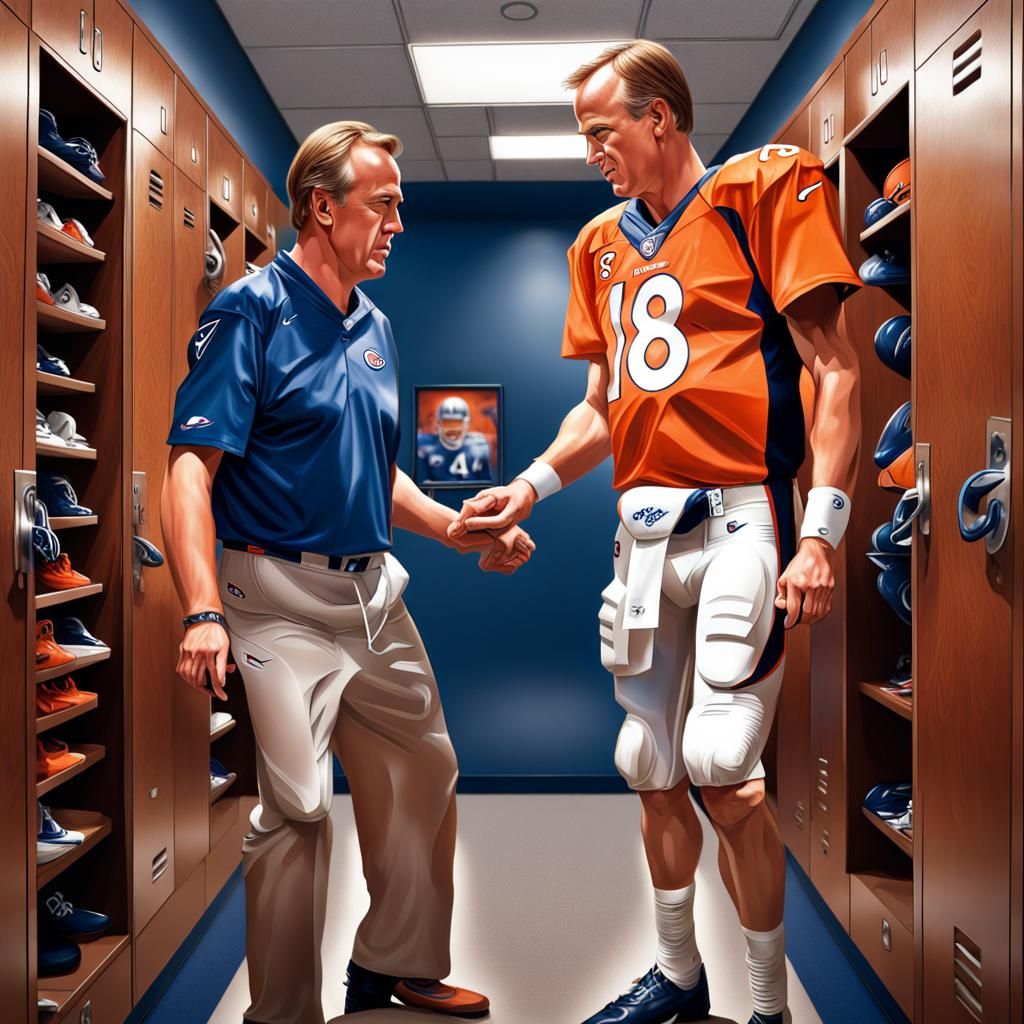 Hyperrealistic Horseshoes Game with Peyton Manning and John ...