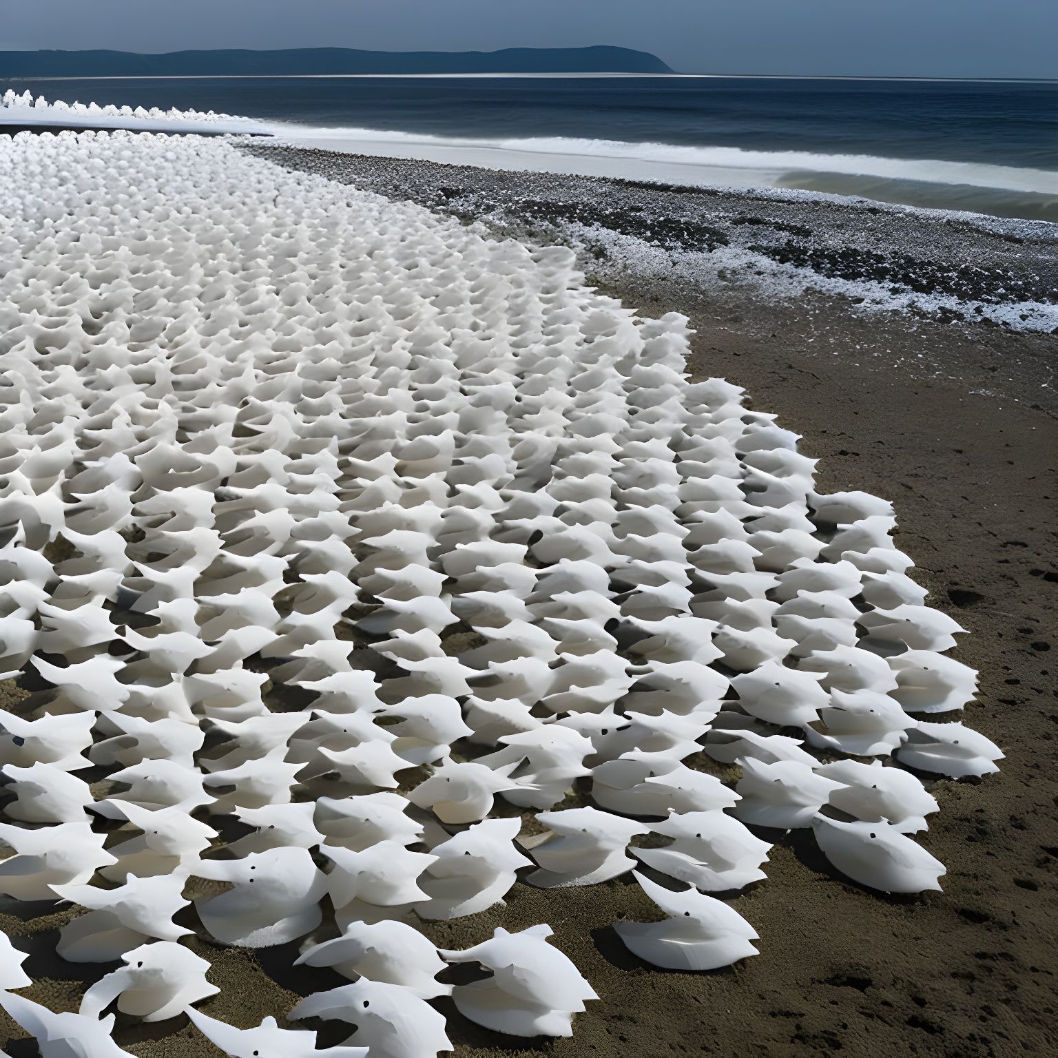 Crab Army Invasion Inspired by Snarkitecture