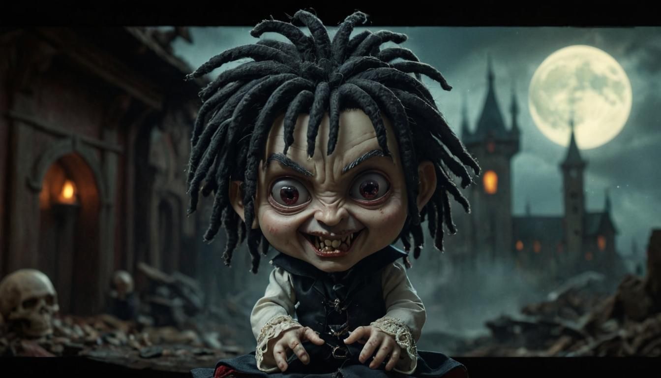 Chibi Dracula in Post-Apocalyptic Wonderland, Stop-Motion St...