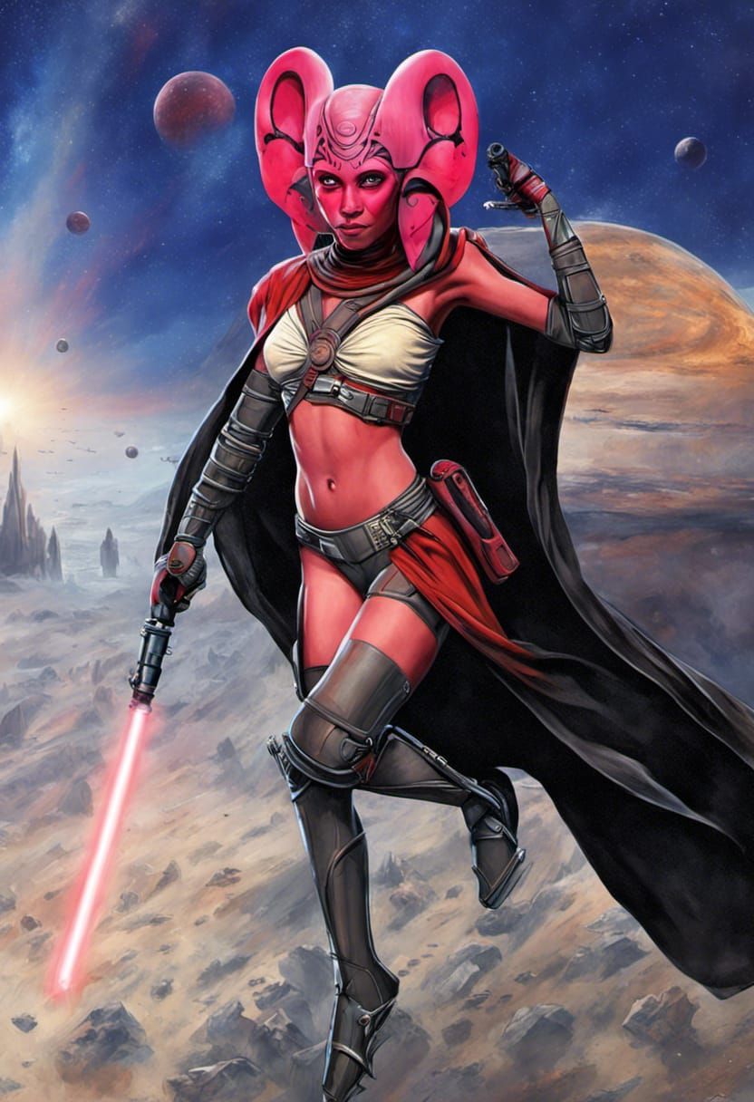 Twi'lek Sith in Space Opera Style