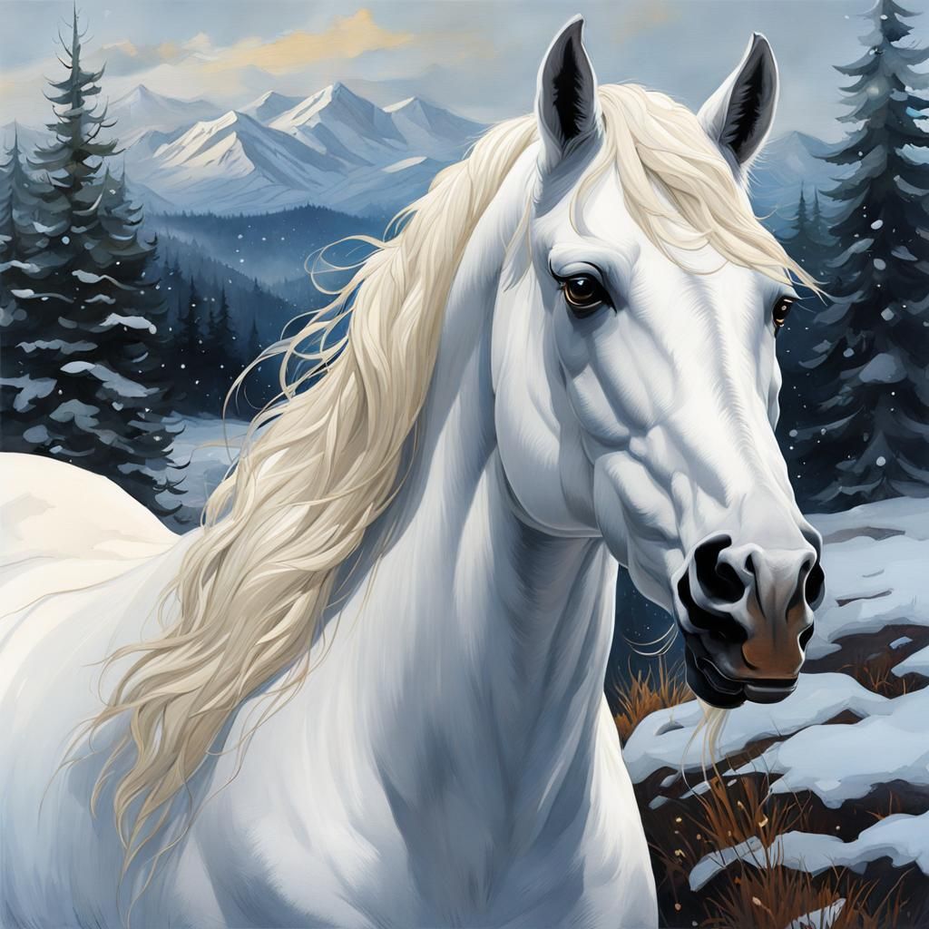 White horse