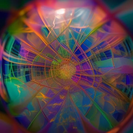 Ethereal Glass World Shattering: Award-Winning Photography