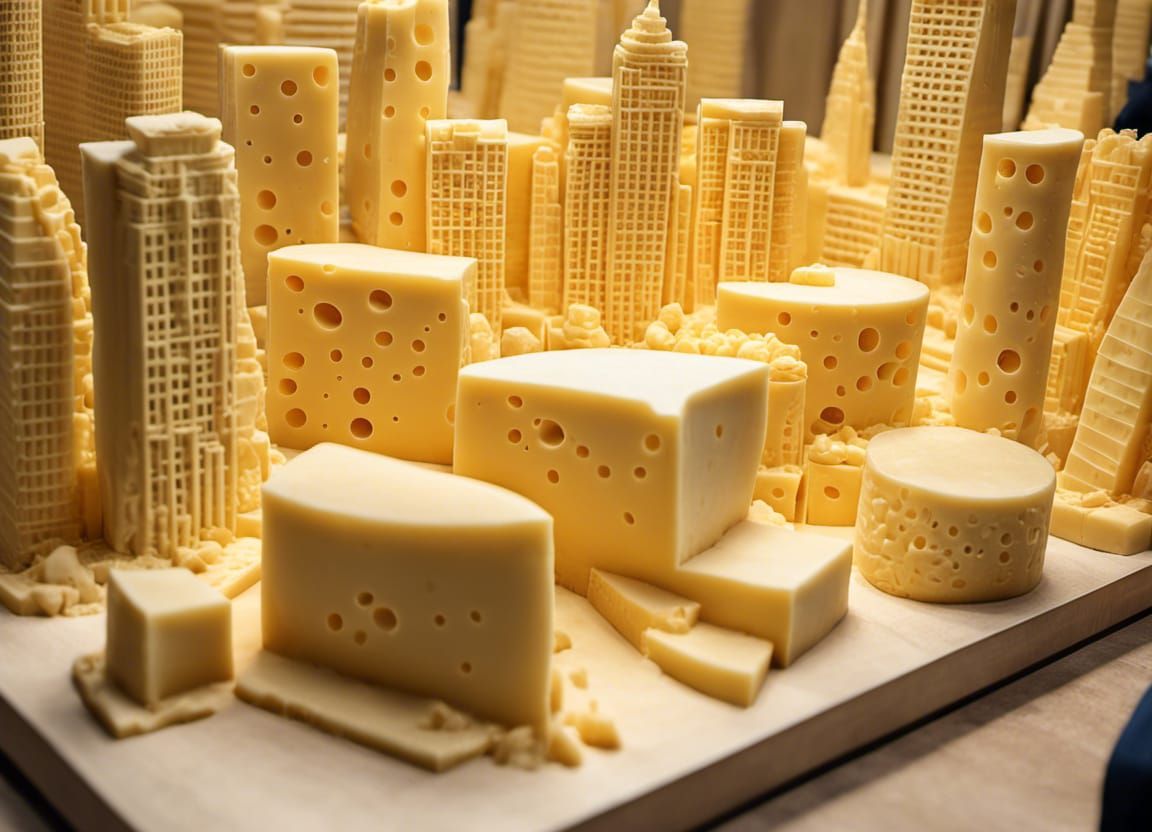 Cheese city… still under construction.