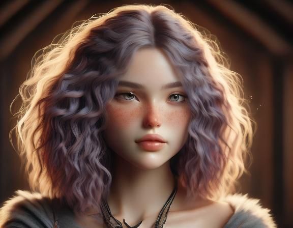 Elven Boy Portrait in High Resolution