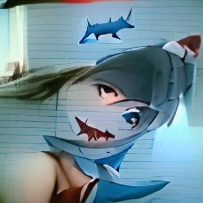 Anime Shark Girl: Gawr Gura Style