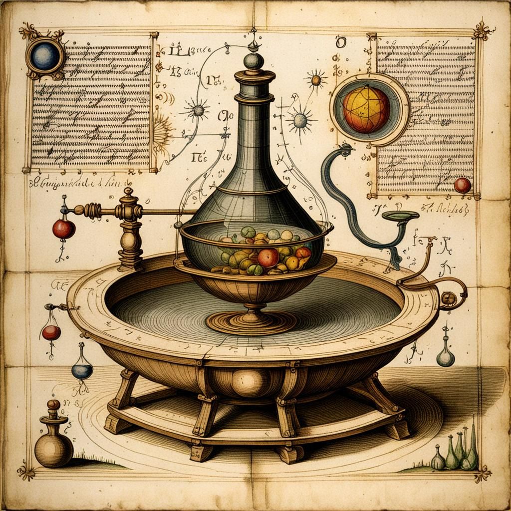 Alchemical manuscript