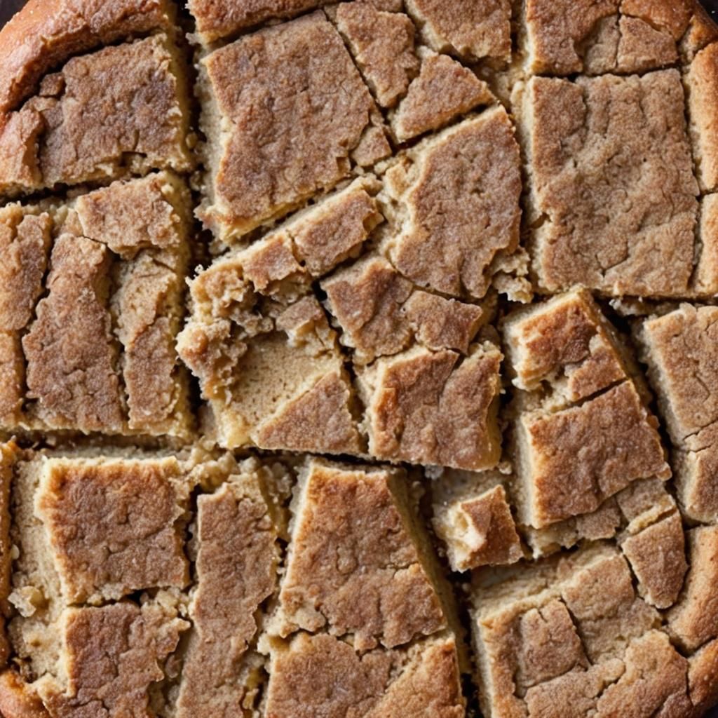 Snickerdoodle Cake with Cinnamon Sugar Topping