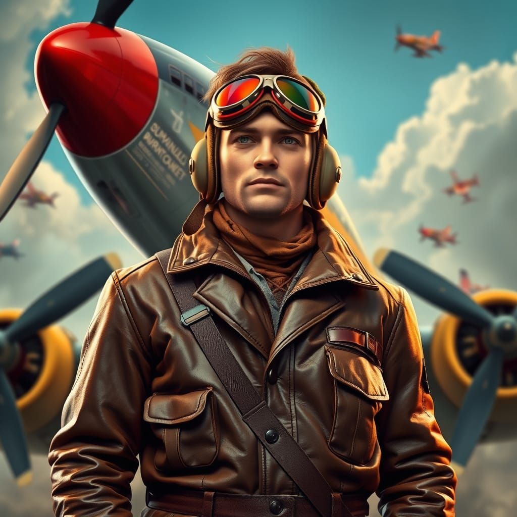 WW2-Era Retro PinUp Poster Art