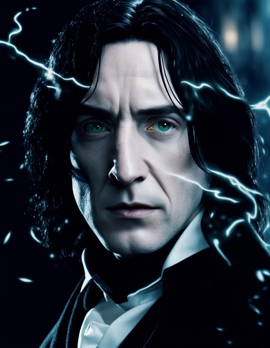 Young Severus Snape: Intense Magic at Hogwarts