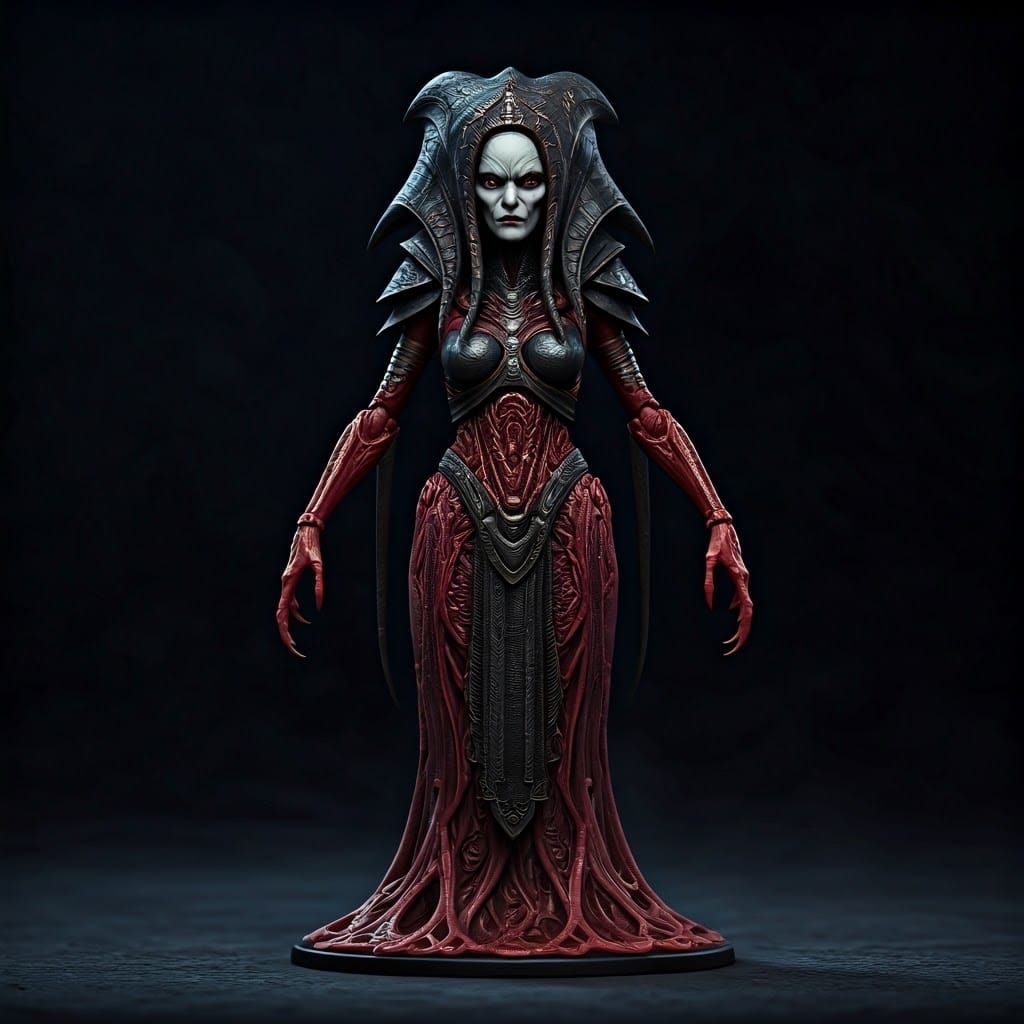 Abeloth Action Figure in Retro Star Wars Style