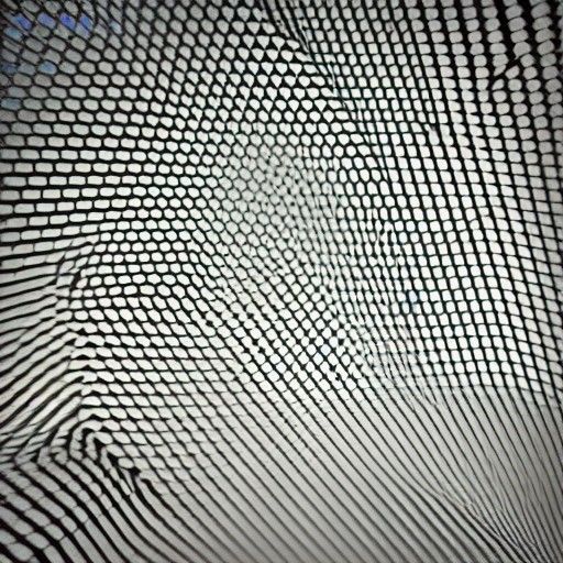 Abstract Perspective Warp Illustration