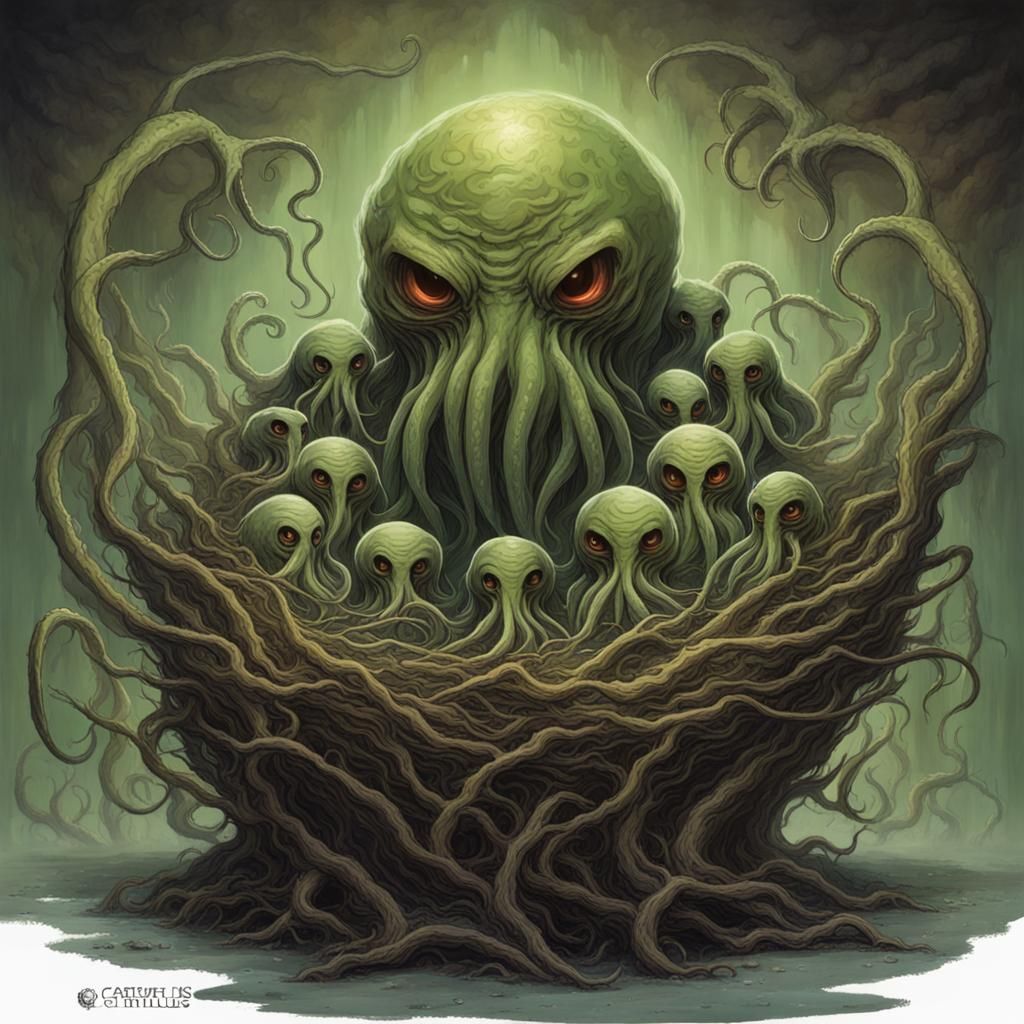 A nest of cthullus