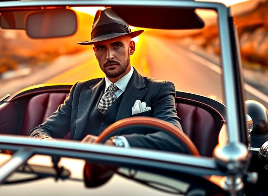 Vintage Portrait of the 1920s