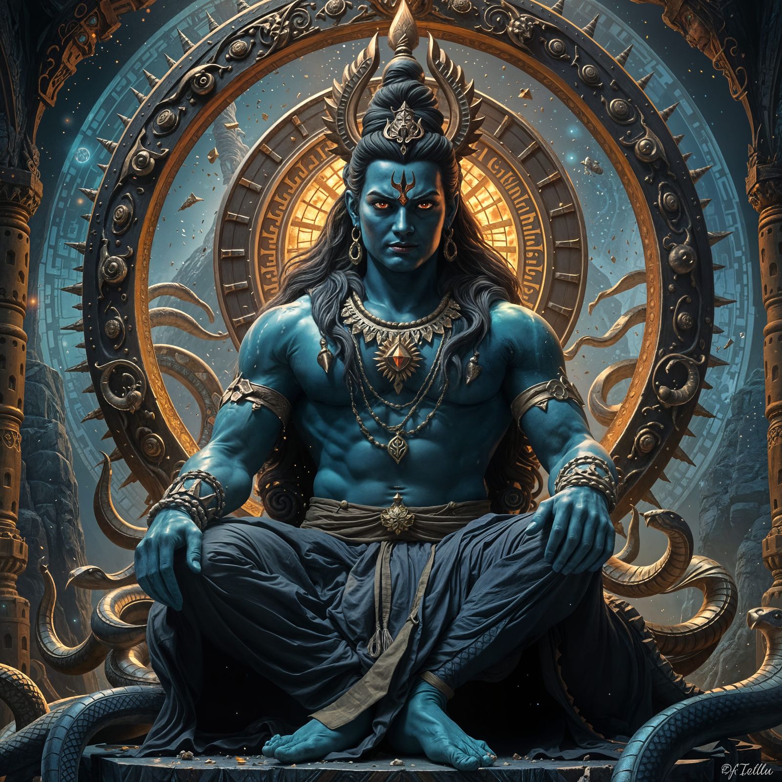 Cosmic God of Time, Maha Kaal Shiva, Reigns Supreme in the H...