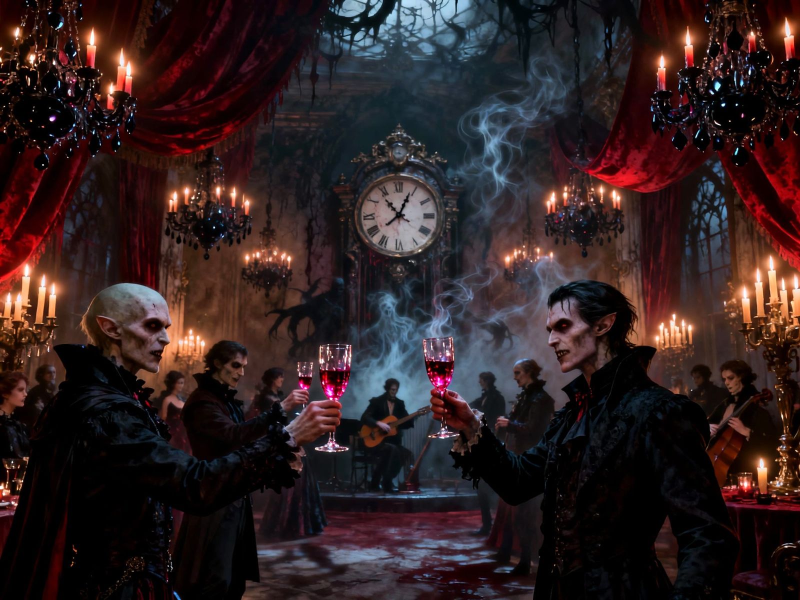 Gothic Vampire Ball at Midnight