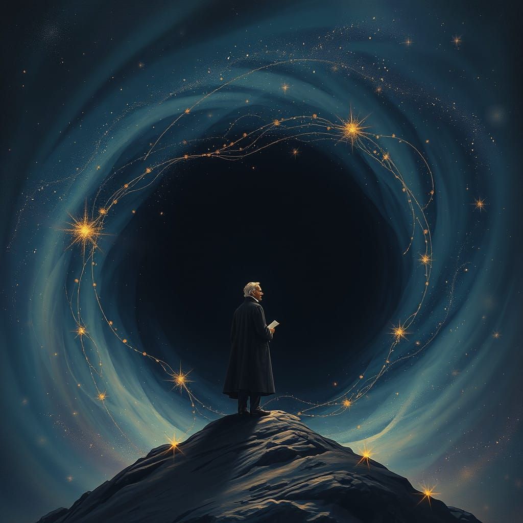 Cosmic Bard Basks in Starlight