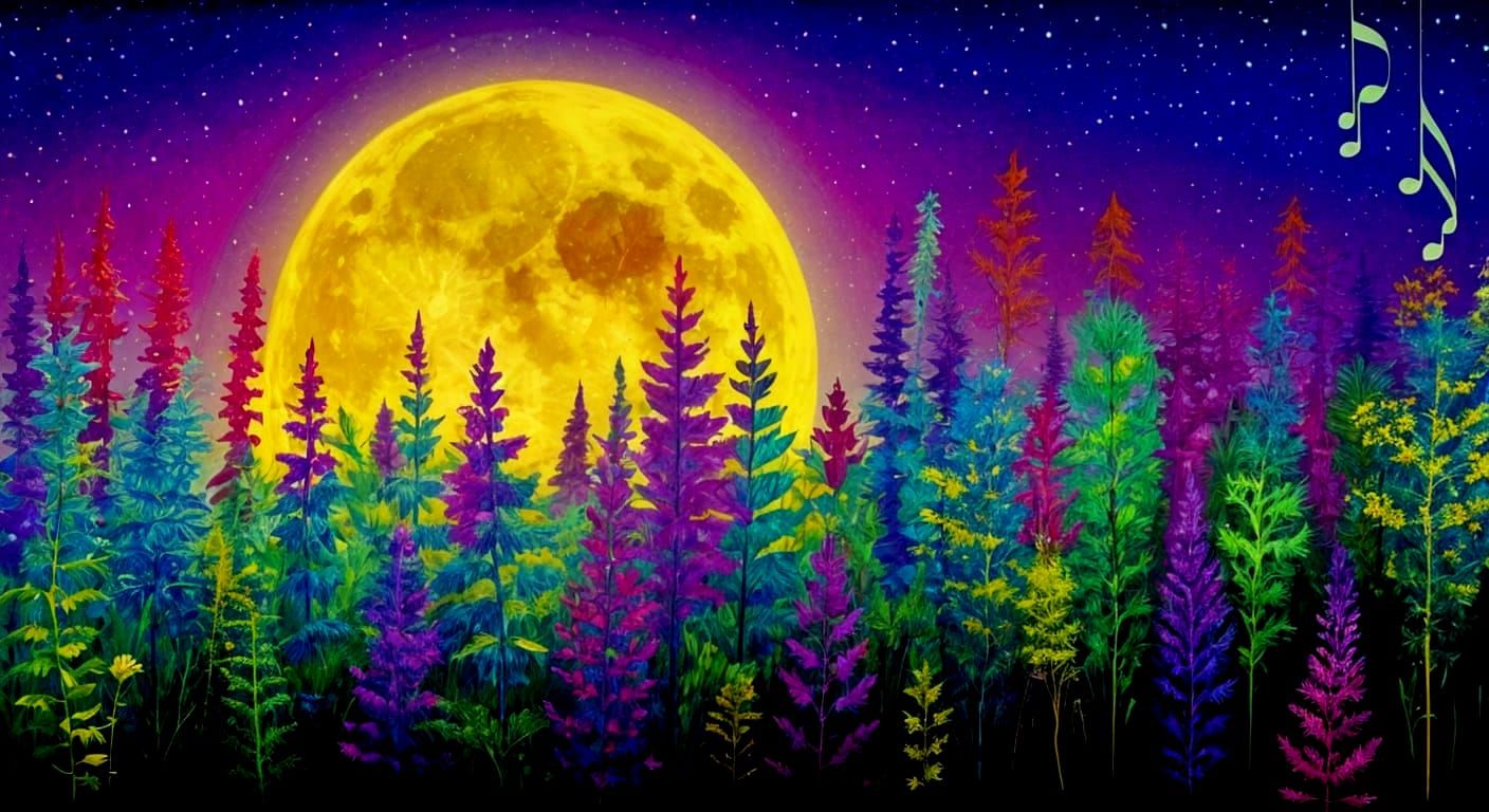 Harmonious Fusion of Nature, Astronomy, and Humor