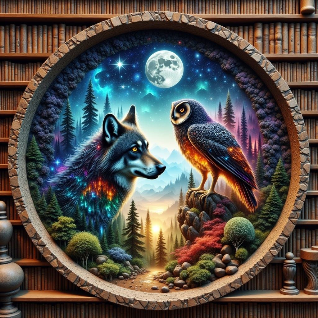 Seamless Balance of Nature and Cosmos