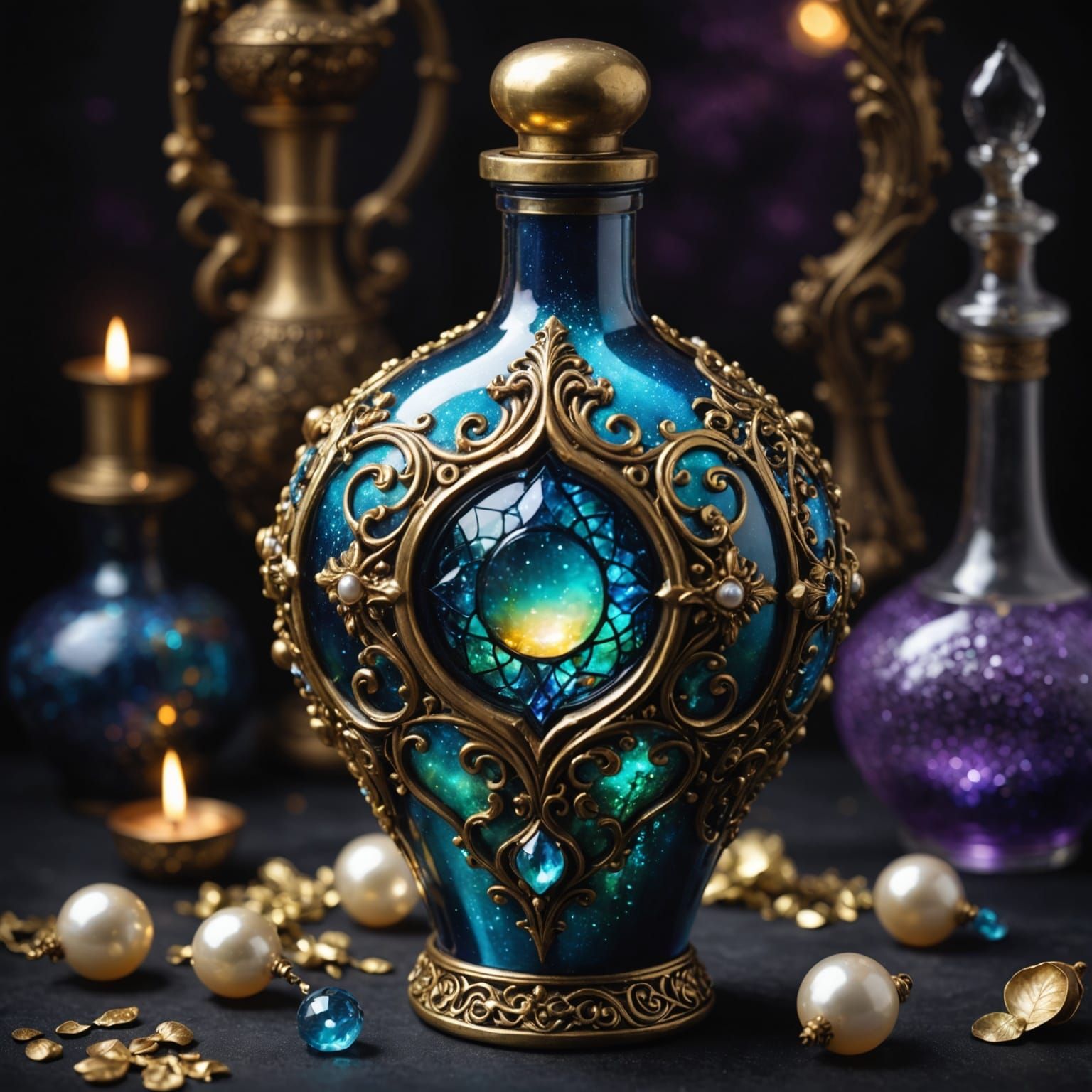 Elixir in Fantastical Alchemy Style