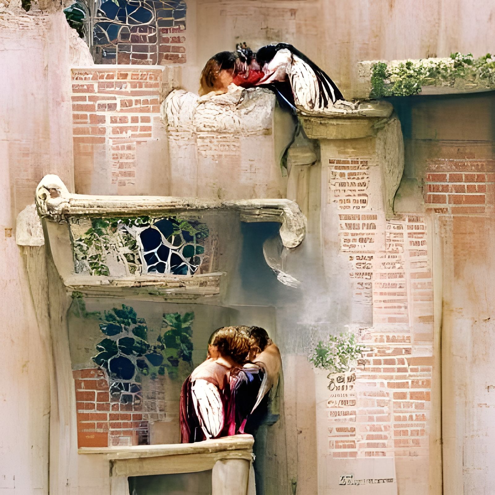 Romeo and Juliet's Fateful Kiss