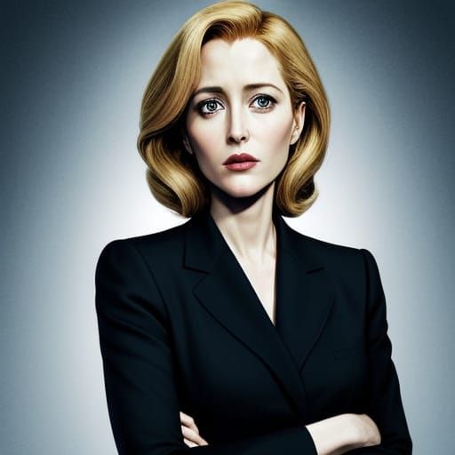 Intriguing Woman in Suspenseful Cinematic Portrait