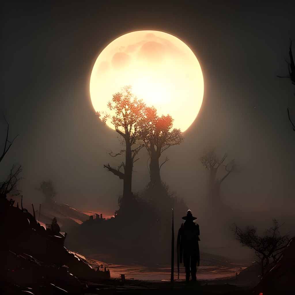 Terrifying Sun and Moon in Speedpaint Style