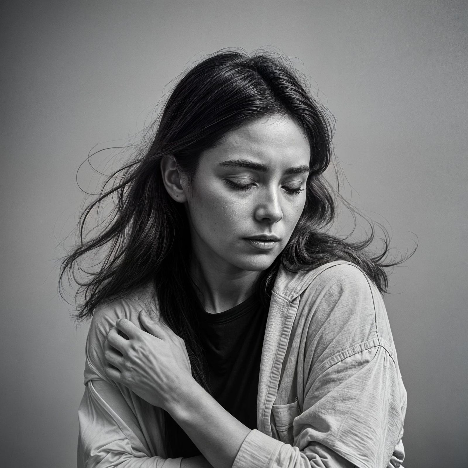 Intimate Moment: Contentment and Connection