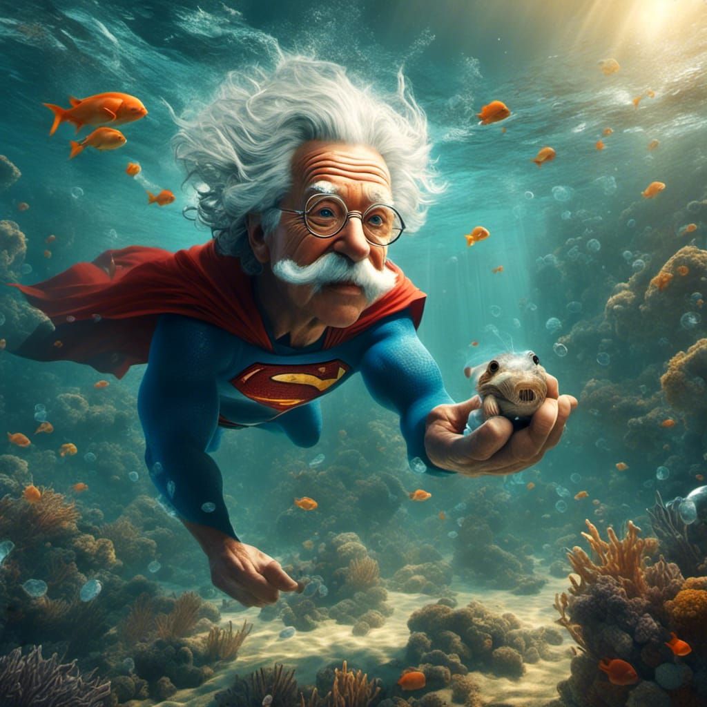 Superman as Einstein