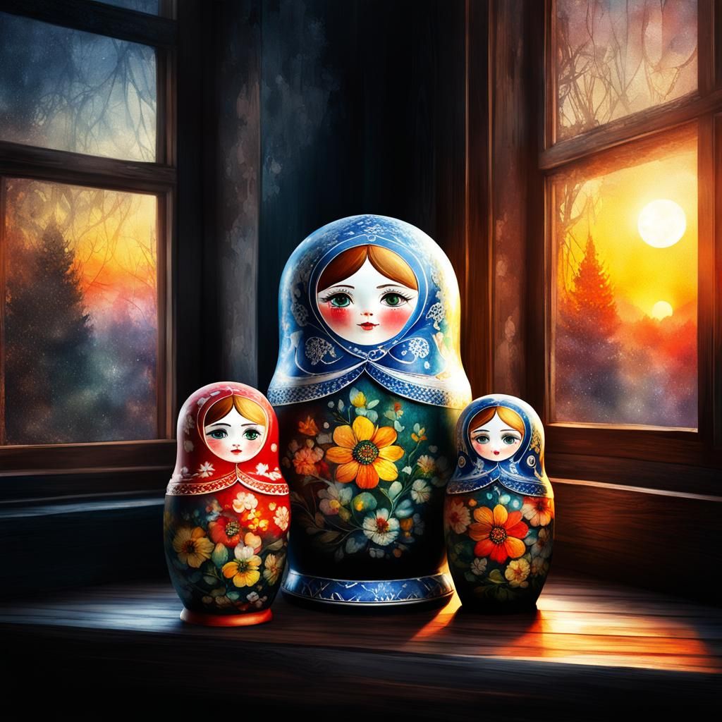 Matryoshka dolls